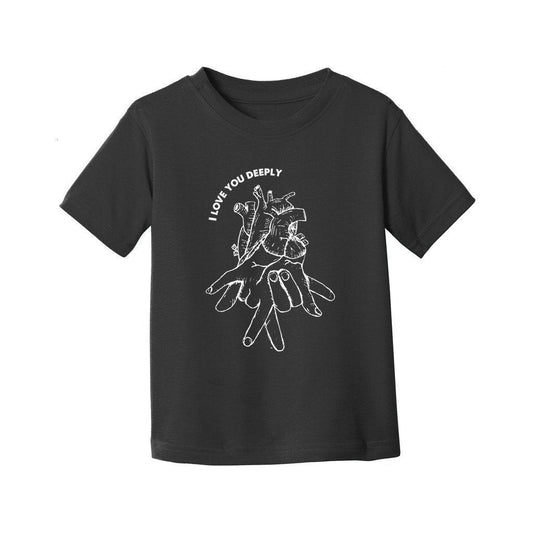 I love you deeply - Kid’s Tees - DeafAF