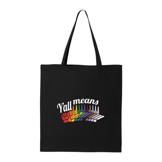 Y'all means All Tote Bag - DeafAF