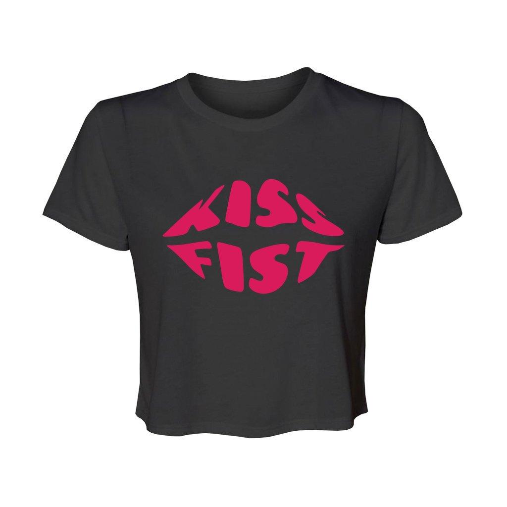 Kissfist - Cropped Ladies Tee - DeafAF