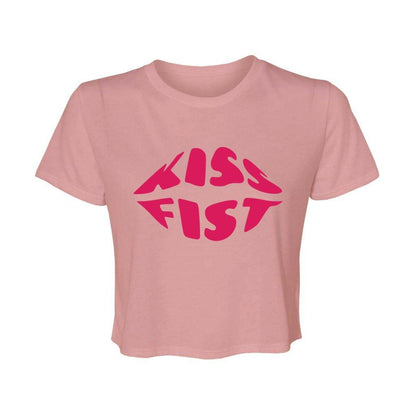 Kissfist - Cropped Ladies Tee - DeafAF